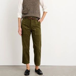Alex Mill olive Corduroy pants